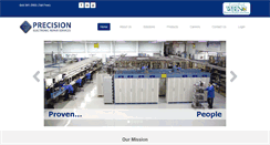 Desktop Screenshot of precisioners.com